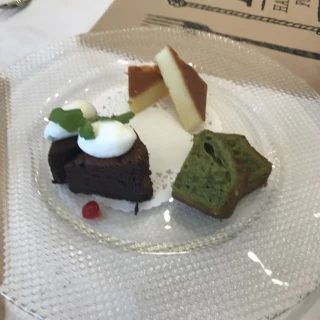 デザートです。