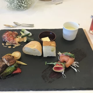 豪華なワンプレート料理。