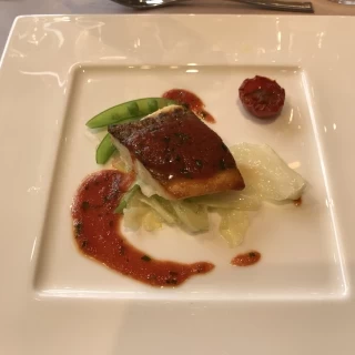 魚料理。