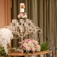 キャンドル装花
