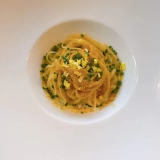 名物のカラスミパスタ