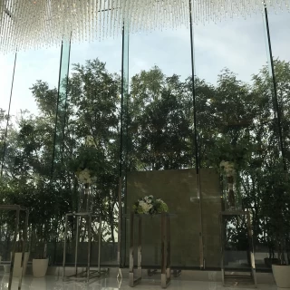外のビルなどは見えないです