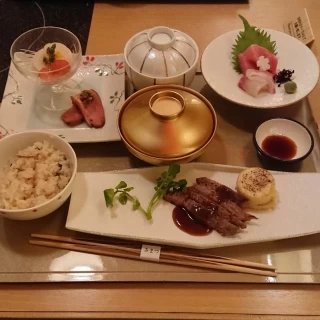 下見の際のお料理です。