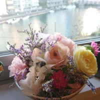 ゲストにプレゼントしたお花