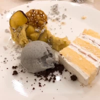 ウエディングケーキ、デザート