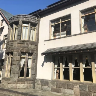 美しい庭です。