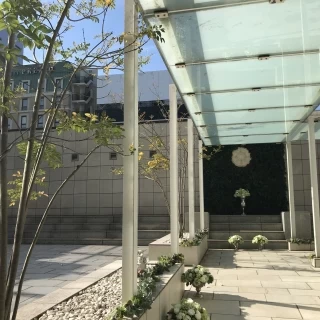 チャペルの連絡通路