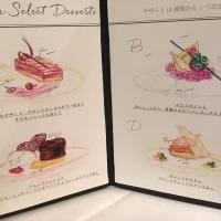 デザートが4種類から選べて好評でした