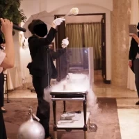 液体窒素によるソルベパフォーマンス