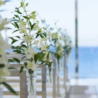 会場装花(チャペル)