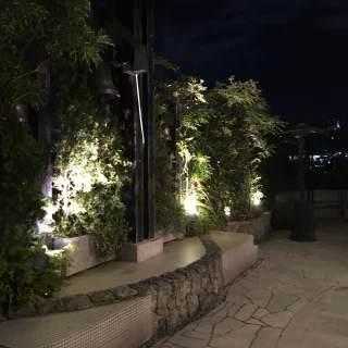 チャペルの外