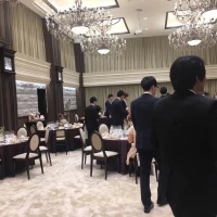 会場内