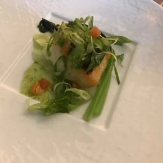 駿河湾産真鯛の九条ネギ焼き