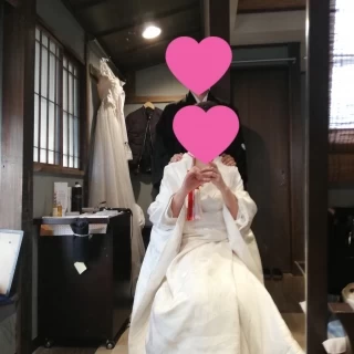 新郎新婦の控え室