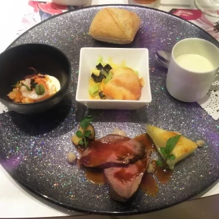 ワンプレートですべて味わえる