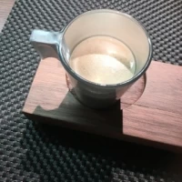 きのこのスープです。風味がおいしい