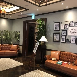 2階披露宴会場の入り口