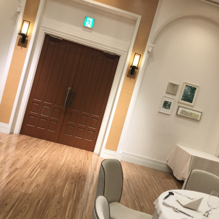 披露宴会場入口