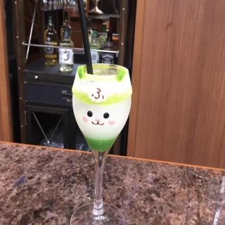 ふっかちゃんのウェルカムドリンクです。