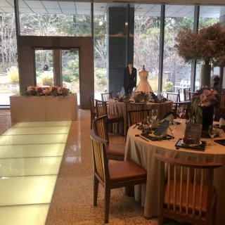 天井がとても高く開放的でした。