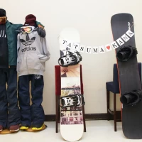 受付所付近の飾りつけ。