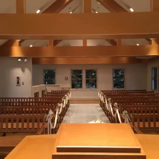 正面からの眺め