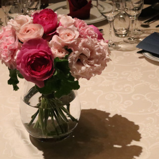 テーブル お花