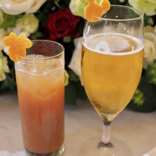 飲み物にキャラクターをつけてくれていました。
