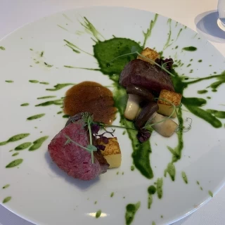 試食のメインのお肉料理