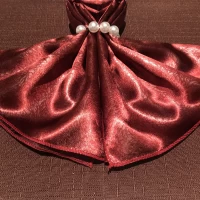 ナフキン　ドレスになっています