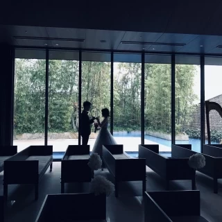 チャペル竹林側