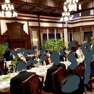 長いテーブルも有り