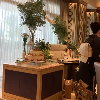 おしゃれな会場です。