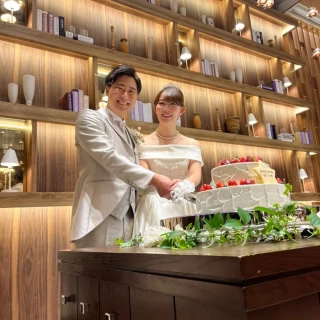 ケーキ入刀
