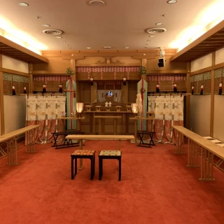 ホテル内には神前式場も完備
されています。