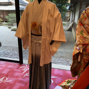 紋付袴の展示|552973さんの多賀大社の写真(946795)