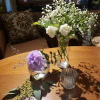 装花打ち合わせ
