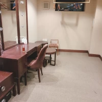 ファーストバイトが出来るようにカーテンありました！