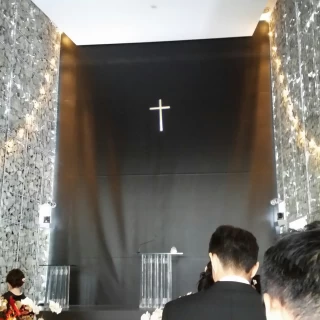 新郎新婦入場前