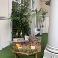 ガーデンのドリンクコーナー