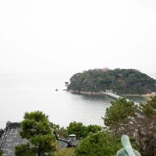 披露宴会場からの眺め