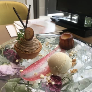 見学へ行った際の試食