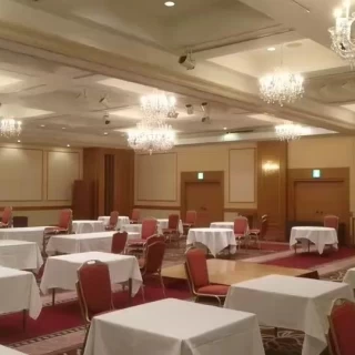 披露宴会場(大会場)です。