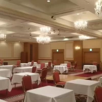 披露宴会場(大会場)です。
