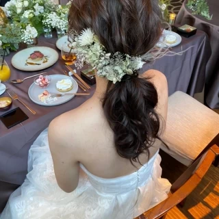 ヘアメイクのスタッフさんもとても話やすかったです。