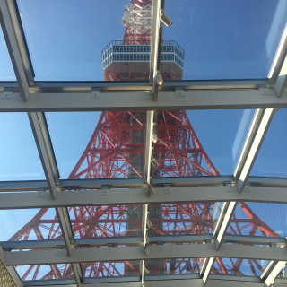 挙式会場からの東京タワーです