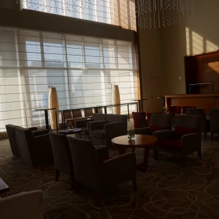 受付待合室です。ゲストの方にゆったり過ごしていただけます。
