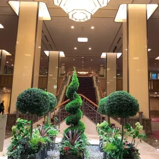 ロビーのオブジェです。