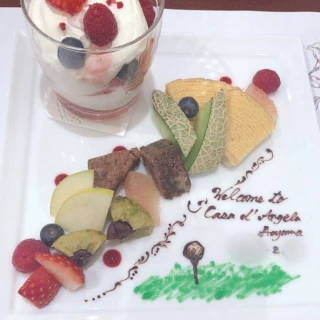 デザートをいただきました。