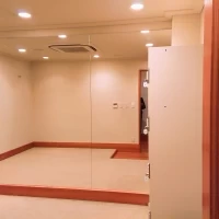 ゲストの更衣室として使えます。